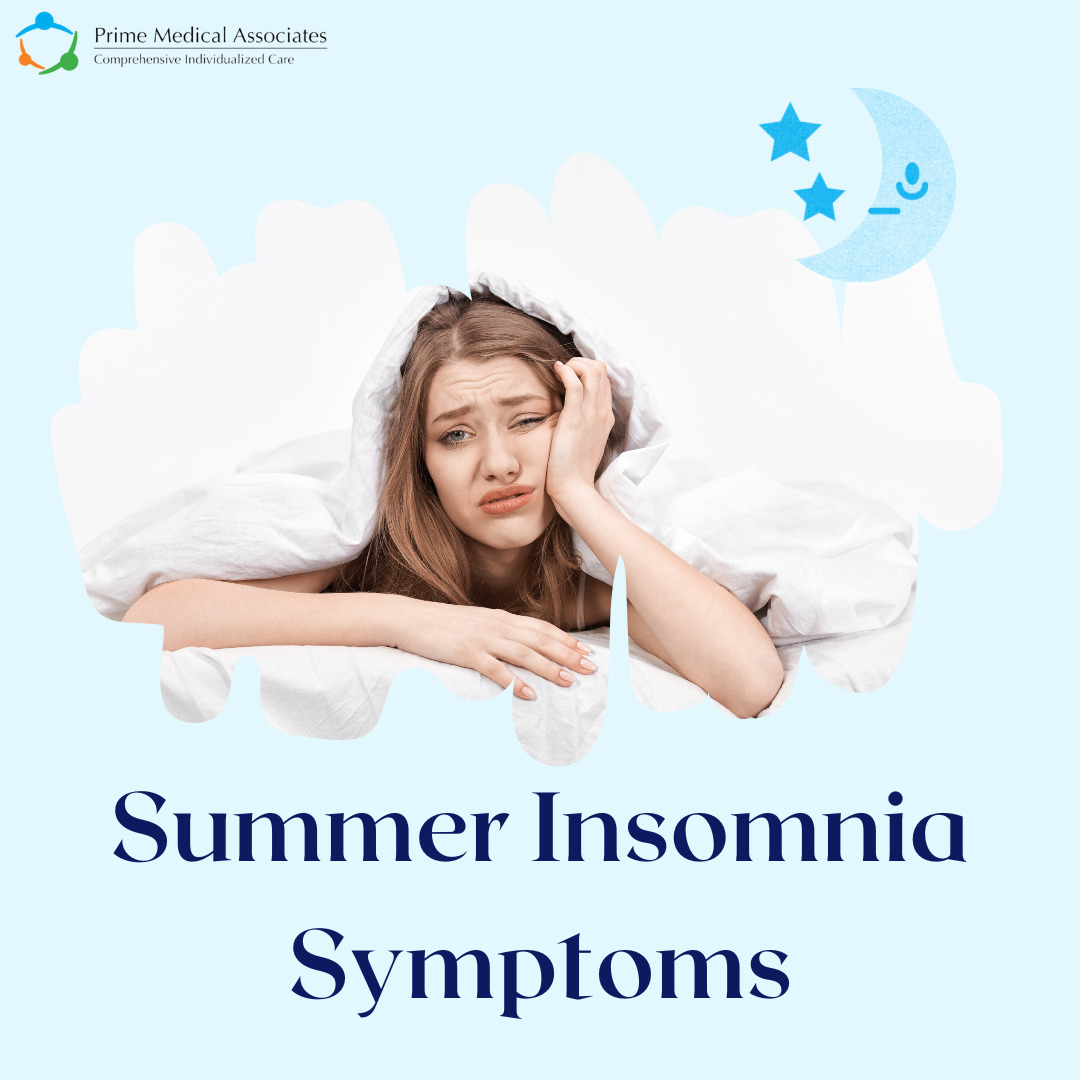 insomnia, signs and symptoms, summer sleep